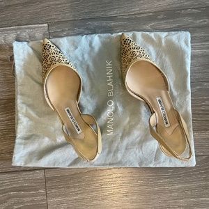 Manolo Blahnik Slingback